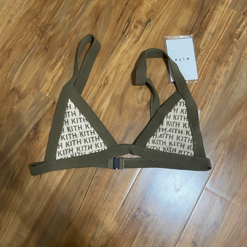 Kith Monogram triangle Swim top